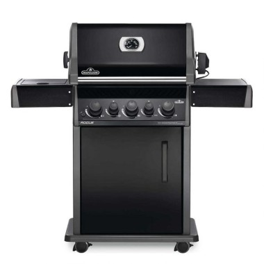 Gasgrill Napoleon Rogue 425 black SET m. Drehspieß, Seitenkocher, Heckbrenner RB425RSBPK-1-A