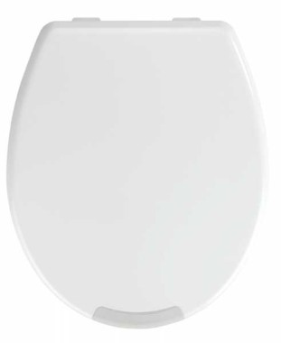 WENKO WC-Sitz Secura Comfort mit 5 cm Sitzflächenerhöhung, Easy Close Absenkautomatik, 21905100