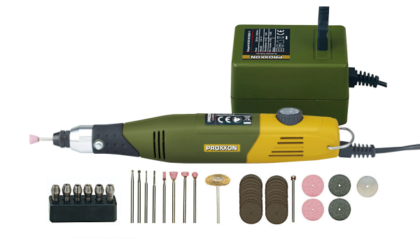 Proxxon MICROMOT Modellbauer- und Gravierset mit Bohr- und Fräsgerät 60/E, 28515