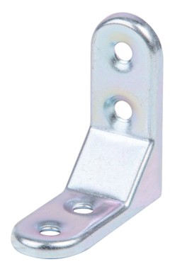 Alberts Zierwinkel, geprägt: Stahl roh, galvanisch verzinkt, Dickschichtschutz 50x50x20mm 337117