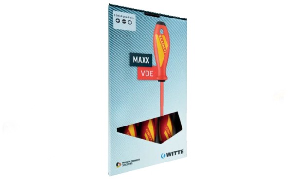 Witte Maxxpro VDE Schraubendrehersatz 6- tlg., 653741