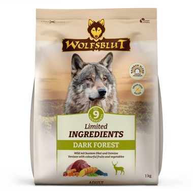 Wolfsblut Limited Ingredients Dark Forest, Adult, 1 kg, WB842266