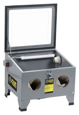 Preview: Tisch-Sandstrahlkabine CS 90L Kompressorleist.mind.100L! 115101