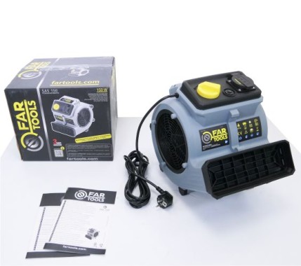 Preview: Boden-und Wandtrockner 150W 3 Arbeitswinkel 0,45,90Grad 115345