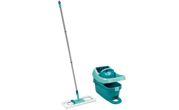 Wischtuchpresse Profi Evo Set mit Rollen und Bodenwischer 55096