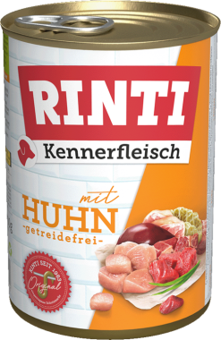 RINTI Kennerfleisch Nassfutter Huhn, 800 g, 105134
