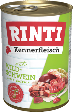 RINTI Kennerfleisch Nassfutter Wildschwein, 800 g, 106426