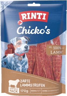 Rinti Chicko Lammstreifen, 170 g, 106435