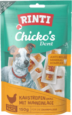 RINTI Chicko Dent Kaustreifen Huhn, 150g, 180613