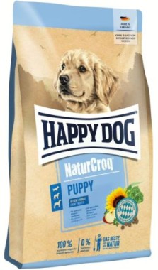 Happy Dog NaturCroq Puppy, Alleinfutter für Welpen ab 4 Wochen bis 6 Monate, 1 kg, 170984