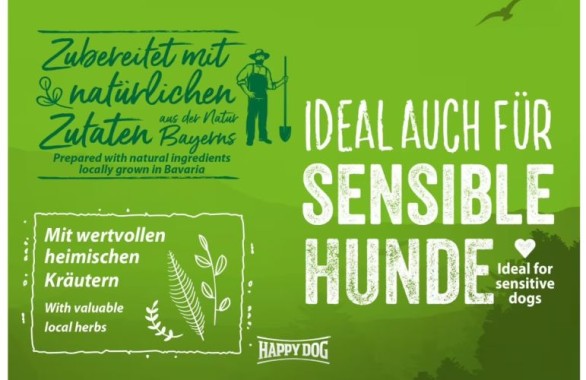 Preview: Happy Dog NaturCroq Lamm & Reis, Trockenfutter für ausgewachsene Hunde, 4 kg, 170996