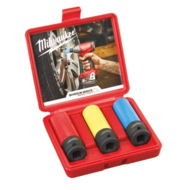 Milwaukee Schlagnuss-Set 3-teilig 4932451568