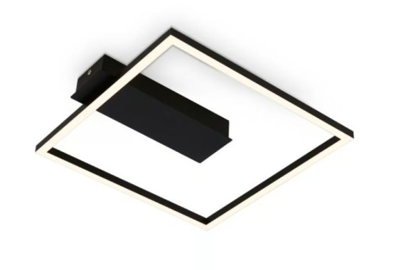 BRILONER LED Deckenleuchte, 32 cm, 14W, 400lm, schwarz, 3771015
