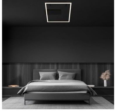 Preview: BRILONER LED Deckenleuchte, 32 cm, 14W, 400lm, schwarz, 3771015