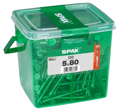 SPAX Universalschraube WIROX, 5x80 mm, 150 Stück, 4191010500809 3