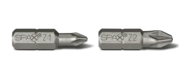 SPAX Sortiment klein, Schrauben-Set mit 7 Abmessungen + BITs, 199 Stück, Senkkopf, Kreuzschlitz Z, YELLOX, 4000001991129 4