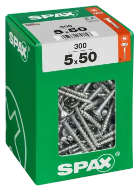 SPAX Universalschraube WIROX, 5 x 50, 300 Stück, 4191010500506 3