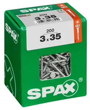 SPAX Universalschraube WIROX, 3x35 mm, 200 Stück, 4191010300367 3