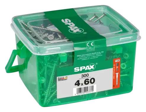 SPAX Universalschraube WIROX, 4x60 mm, 300 Stück, 4191010400609 3