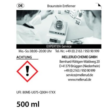 MELLERUD Braustein Entferner 0,5 L, 2001004873