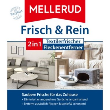 Preview: MELLRUD Frisch und Rein Textilerfrisch und Fleckenentferner 0,5 L, 2001005580