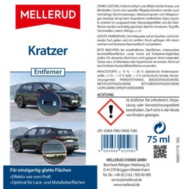 MELLERUD Kratzer Entferner, 75 ml, 2010025083
