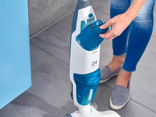 Leifheit Akku-Saugwischer Regulus Aqua PowerVac, für alle versiegelten Hartböden11914