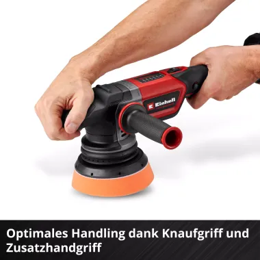Einhell PROFESSIONAL Akku-Exzenterpolierer CP-EP 18/125 Li BL-Solo, 2093330