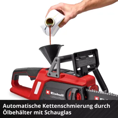 Preview: Einhell Akku-Kettensäge GE-LC 18/25 Li BL-Solo, 4600070
