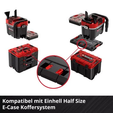 Einhell Professional Akku-Nass-Trockensauger TP-VC 18/10 Li BL L-Solo 2347155