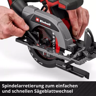Einhell PROFESSIONAL Akku-Handkreissäge TP-CS 18/136-C Li BL - Solo, 4331240