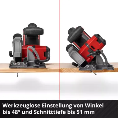 Einhell PROFESSIONAL Akku-Handkreissäge TP-CS 18/136-C Li BL - Solo, 4331240