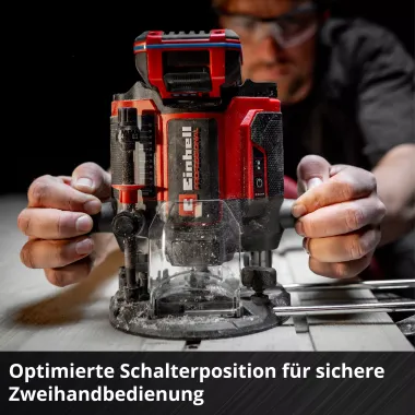 Einhell PROFESSIONAL Akku-Oberfräse TP-RO 18/55 Li BL - Solo, 4350425