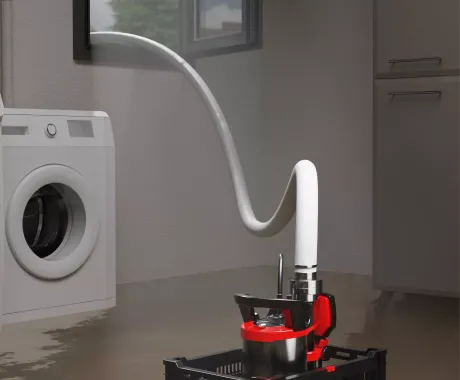 Preview: Einhell Gewebeschlauch, 10m, 38mm, 1,5 Zoll, Schnellkupplung, 4173690 2