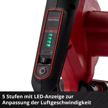 Einhell Akku-Bläser TE-CB 18/270 Li - Solo 3408045