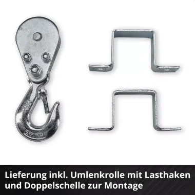 Preview: Einhell Akku-Seilhebezug TE-EH 18/250 Li BL-Solo, 2255161