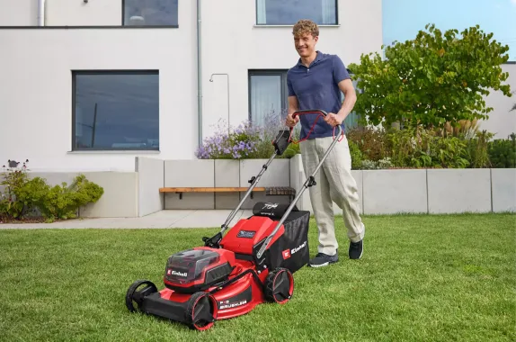 Preview: Einhell Akku-Rasenmäher GC-CM 36/46 S Li BL (2x4,0Ah), 3413380