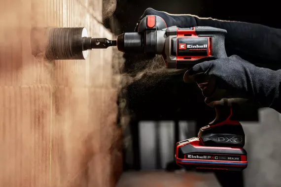 Preview: Einhell PROFESSIONAL Akku-Schlagbohrmaschine TP-ID 18-C Li BL - Solo, 4514026