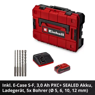 Preview: Einhell PROFESSIONAL Akku-Bohrhammer TP-HD 18/17-C Li BL +5 (3.0Ah), 4514418
