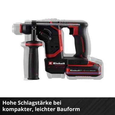 Einhell PROFESSIONAL Akku-Bohrhammer TP-HD 18/17-C Li BL +5 (3.0Ah), 4514418