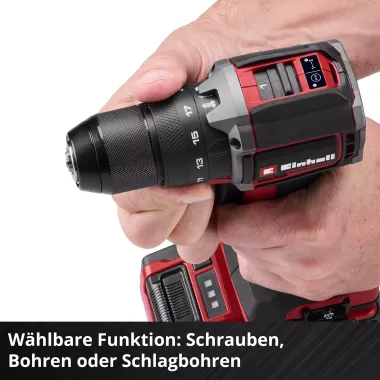 Einhell PROFESSIONAL Akku-Schlagbohrschrauber TP-CD 18/50-C Li-i BL (2x3Ah), 4514406