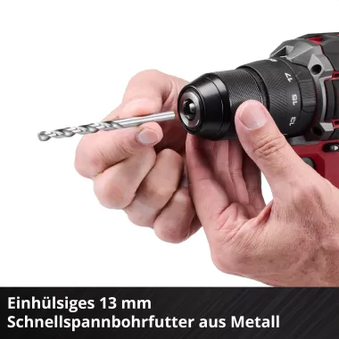 Einhell PROFESSIONAL Akku-Schlagbohrschrauber TP-CD 18/50-C Li-i BL (2x3Ah), 4514406