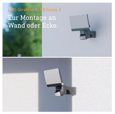 Steinel XLED Home 2 S LED-Strahler, Bewegungsmelder, 13,7 W, 180°, 10 M Reichweite, 033064
