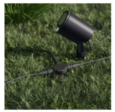 Preview: Steinel Kreuzverbinder 24 V, für 24V Garten-Lichtsystem, IP67, 089313