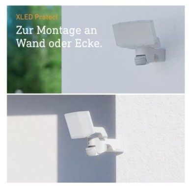 Preview: Steinel LED Strahler XLED Protect S Weiß, 180°/10 m Bewegungsmelder, 089894