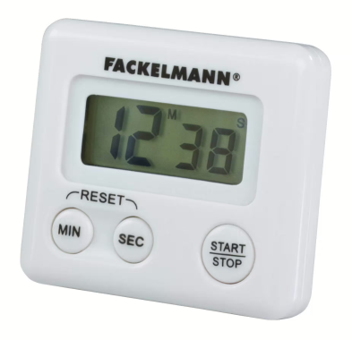 Fackelmann Kurzzeitmesser mit LCD Anzeige, 41923