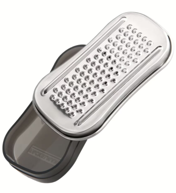 Fackelmann Muskatreibe mit Deckel, 9x5cm, 45430