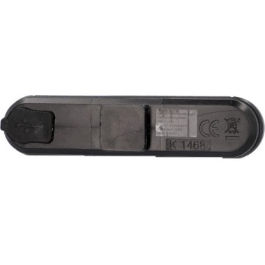 Fischer Batterie LED/USB Rückleuchte Stab mit Universalhalterung 50089