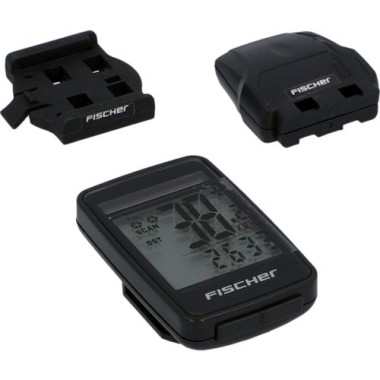 Preview: Fischer Fahrradcomputer Funk Solar FitPlus 50336