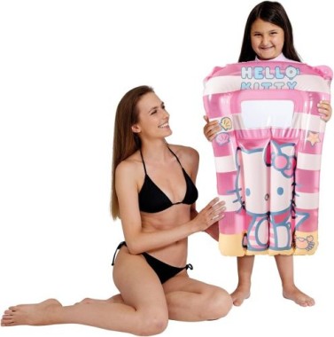 Preview: Happy People Hello Kitty Kindermatratze mit Sichtfenster ca. 67x43 cm, 16975